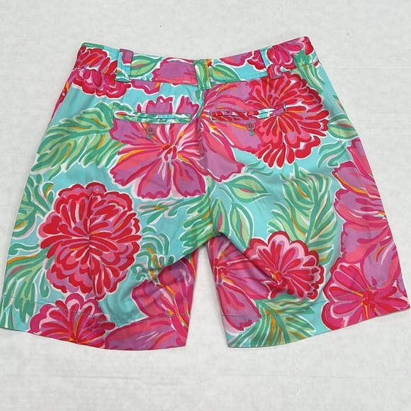 LILLY PULITZER Shorely Blue Bellini Bermuda Shorts Floral * women’s 6 ? - Picture 14 of 15